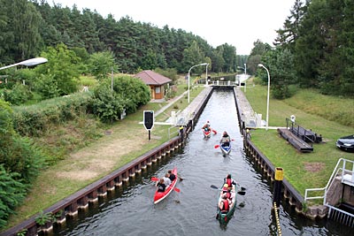 Mecklenburg - Seen - Diemitzer Schleuse