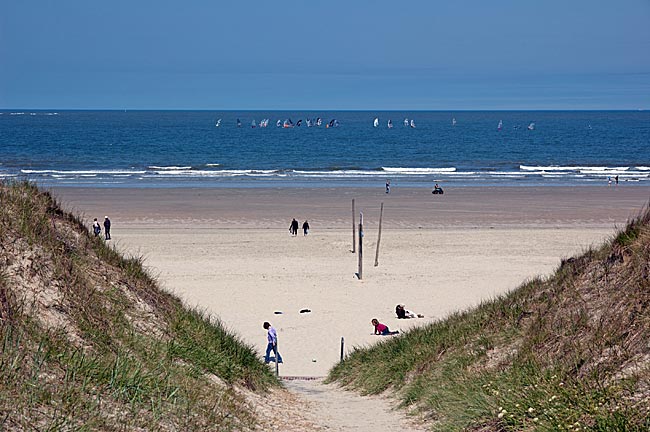 Norderney - Blick auf den Strand