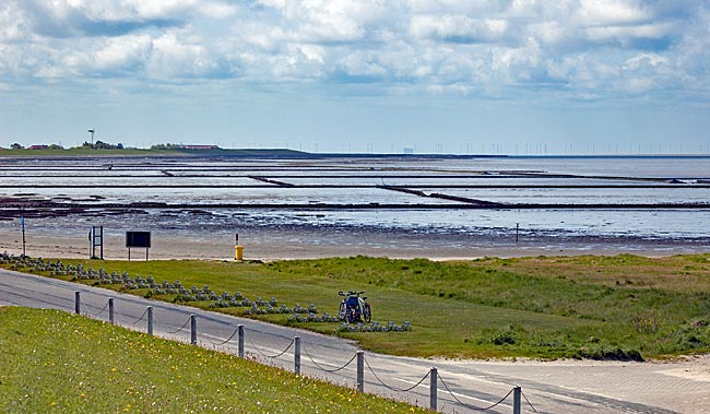 Norddeich - Landgewinnung im Wattenmeer