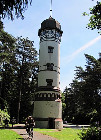 Hamburg - Ohlsdorfer Friedhof - Wasserturm von 1898