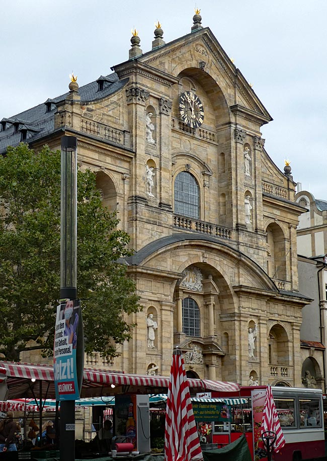 Bamberg, Jesuitenkirche St. Martin, Georg und Leonhard Dientzenhofer