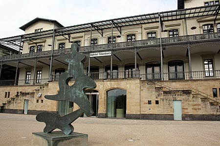 Rheinradweg - Bahnhof Rolandseck, Arp-Museum