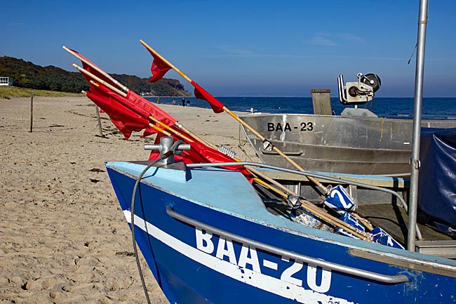 Rügen - Fischerboote in Baabe