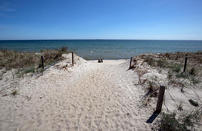 Göhren auf Rügen - Strandzugang