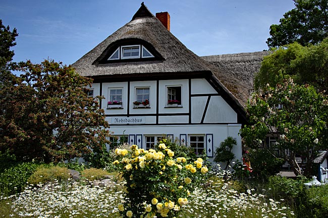Middelhagen auf Rügen - Reetdachhaus
