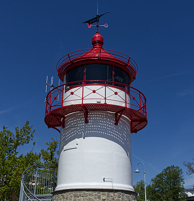 Rügen - Leuchtturm in Lauterbach