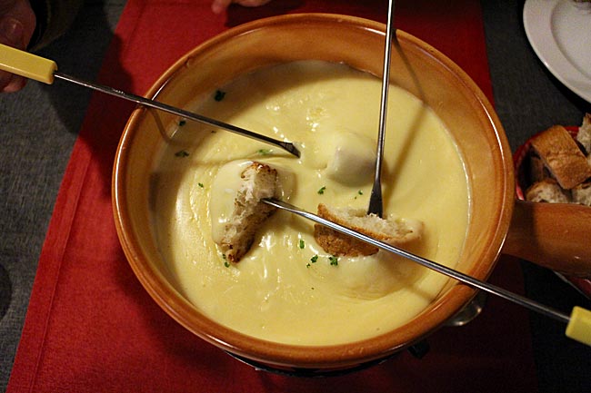 Scheidegg im Westallgäu - Käsefondue