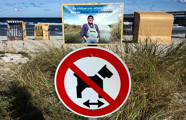 Schild - Schönberger Strand - Probstei