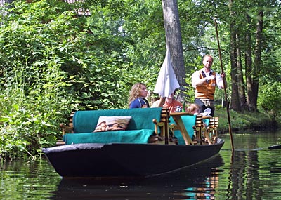 Spreewald - Kahnpartie in Burg