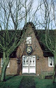 Sylt / Haus mit Reetdach