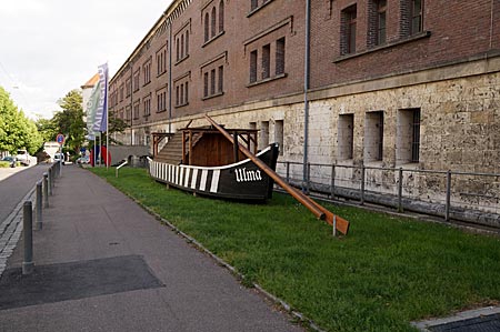 Ulm - durch den Schoppenmeister Eugen Hailbronner erbaute „Ulmer Schachtel“