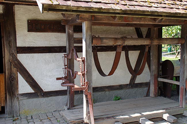 Freilichtmuseum Vogtsbauernhof Gutach: Vor der Hammerschmiede