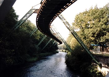 Deutschland Wuppertal Wupper