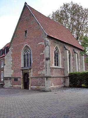 Münster - An der Bergstraße: die einstige Kapelle des Johanniterordens