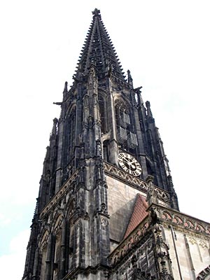 Münster - Kirchturm von St. Lamberti