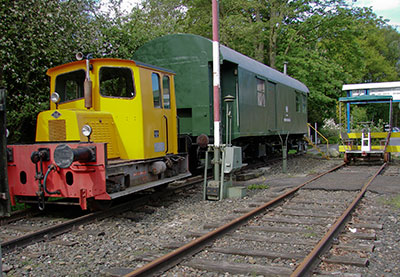 Das Bahnhofsmuseum in Metelen-Land