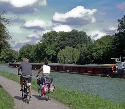 Münsterland: Immer am Kanal entlang