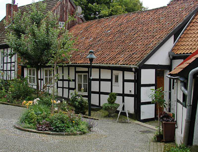 Münsterland: Fachwerk, wohin das Auge blickt (Tecklenburg)