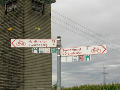 Münsterland: Radwegweiser Münsterland