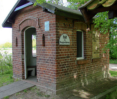 Posten 23, eine Erinnerung an die ehemalige WLE-Nordbahntrasse von Burgsteinfurt nach Stadtlohn