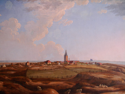 Ludwig Phillip Strack: Wangerooge, um 1830 (Stadtmuseum Oldenburg)