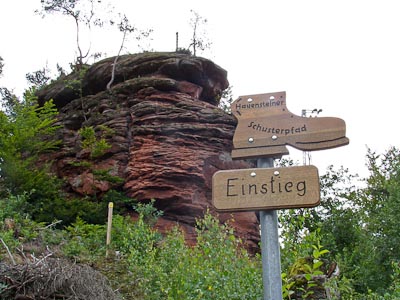 Hier beginnt der Schusterpfad