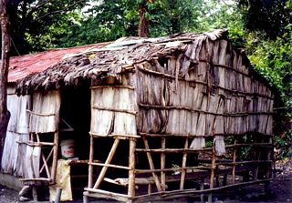 Dominikanische Republik - Hütte