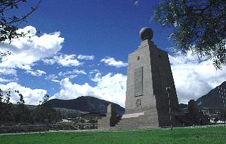 Äquatordenkmal bei Quito