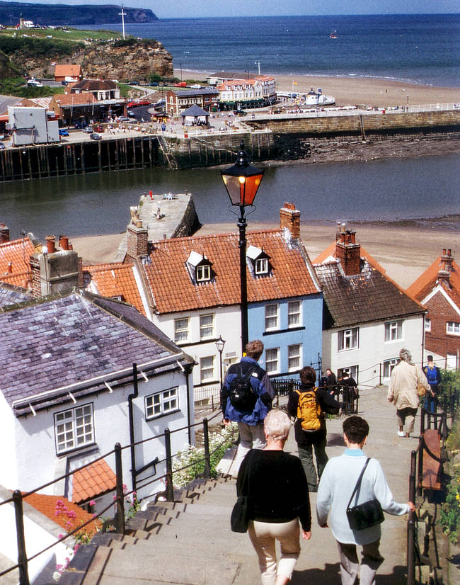 Whitby - England - 199 Steps in Whitby