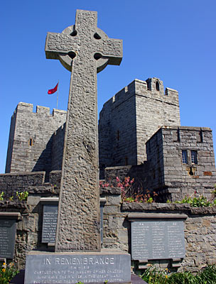England Isle of Man Rushen Castle
