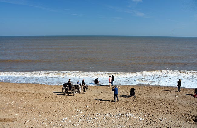 England - Way of the Roses - Strand von Bridlington
