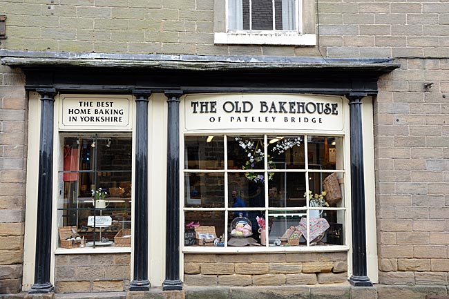 England - Way of the Roses - Bäckerei in Pateley Bridge