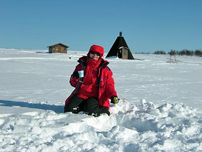 Finnland - Eisfischen