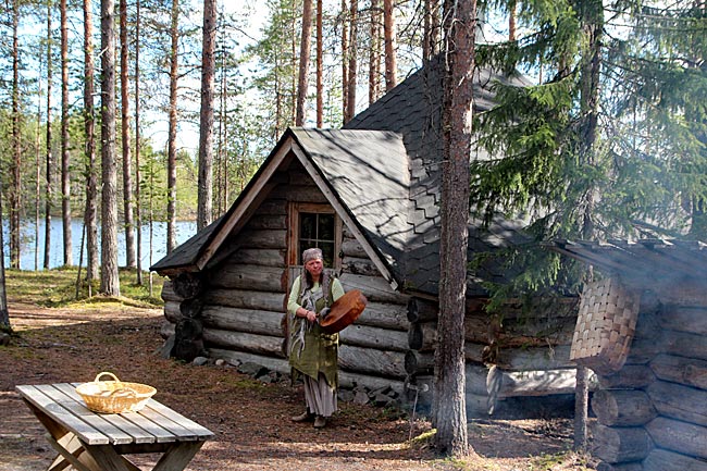 Finnland - Wildnissauna in Kuusamo