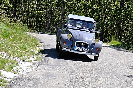 Kurventechnik des Döschewo im Lure-Gebirge. Alpes-de-Haute-Provence, Frankreich