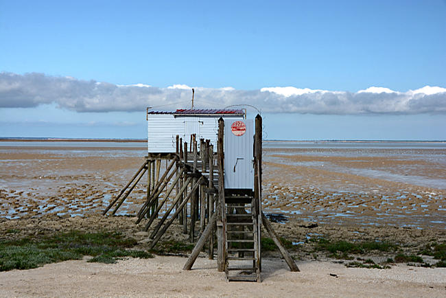 Frankreich - Flow Velo - Radweg nach Fouras, im Hintergrund der Atlantik