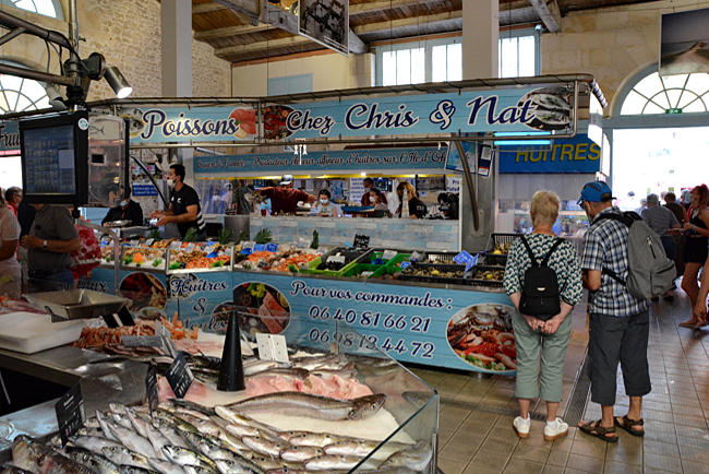 Frankreich - Flow Velo - Fouras, Markthalle für Fisch