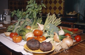 Frankreich Provence Rohprodukte