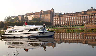 Frankreich Elsass Stadtkulisse