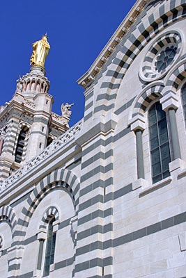 Frankreich Marseille Fassde der Kathedrale