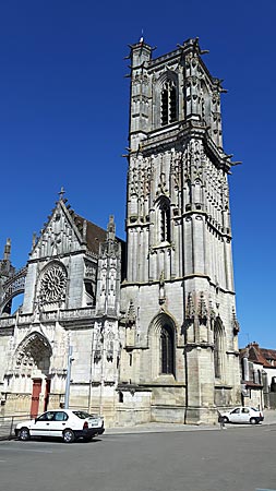 Frankreich - St. Martinskirche in Clamency