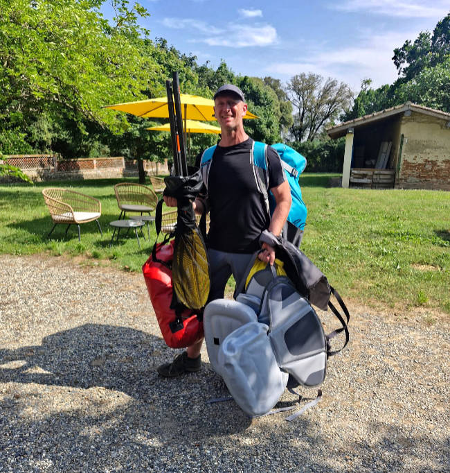 per Kanu auf der Garonne von den Pyrenäen nach Bordeaux