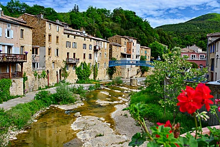 Frankreich - Languedoc - Im hübschen Thermalort Rennes-les-Bains