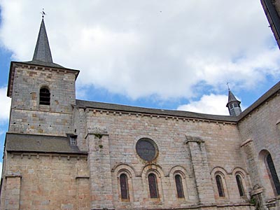 Frankreich - Limousin - in der mittelalterlichen Stadt Meymac