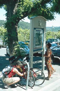 Frankreich Luberon Schautafel