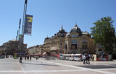 Frankreich - Montpellier - Place-Comédie