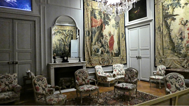 Haras du Pin, Salon im Schloss
