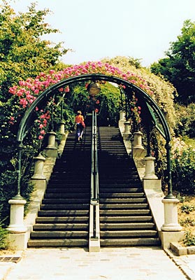 Frankreich - Paris - Parc  de Belleville