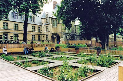 Frankreich - Paris - Mittelaltergarten Hotel de Cluny