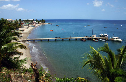 Sauteurs Bay im Nordosten Grenadas